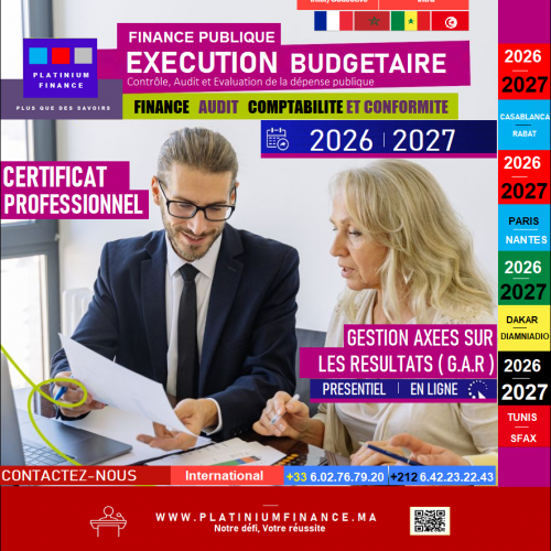 Annonce: FINANCE PUBLIQUE-COMPTABILITE-ADMINISTRATION -RH-SAGE PAIE- TÉLÉCOM – RÉGULATION- ACHATS – SUPPLY CHAIN