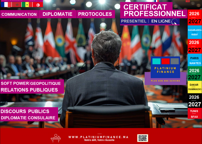 Image annonce: FORMATIONS CADRE – DIPLOMATIE – PROTOCOLE – RELATIONS INTERNATIONALES – GOUVERNANCE