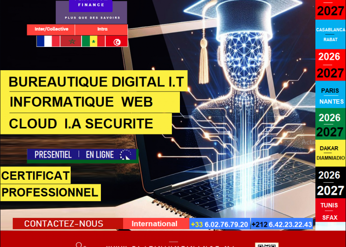 Image annonce: INFORMATIQUE – BUREAUTIQUE – STATISTIQUE SPSS ET TRANSFORMATION DIGITALE