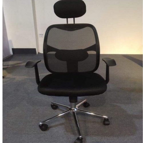 Annonce: كرسي مكتب مريح بجودة عالية مع مسند للرأس - État ممتاز